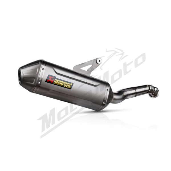 AKRAPOVIC Slip-On Line Muffler Titanium CF Moto MT 800 24-25