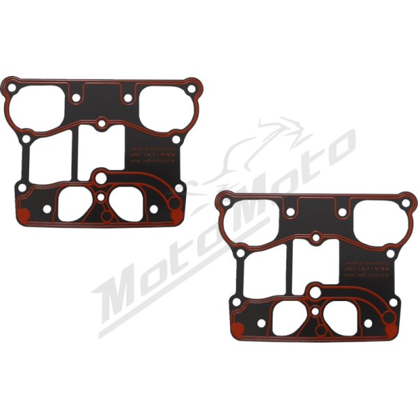 JAMES GASKET Replacement Rocker Box Cover Gaskets Harley Davidson 1450-1800cc 1999-2017 2pcs