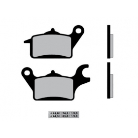 Brake pads NOVASCOOT FT3178 / MCB881 STANDARD