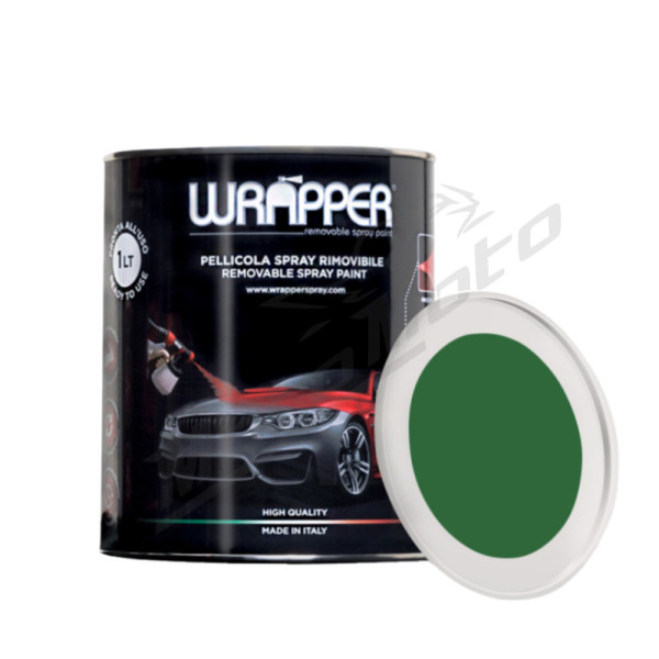 Tin WRAPPER PAINT 1L Mint Green Ral 6029