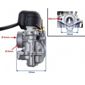 Carburetor 56003 12mm SUZUKI / MORINI (Electric choke) (screwed on)