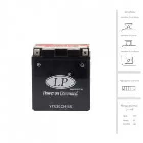 LANDPORT Accumulator 18 Ah 270A EN 12V LTX20CH-BS