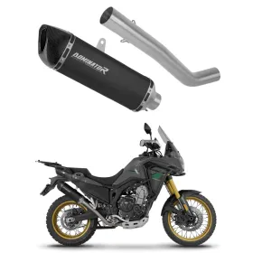 Dominator Išmetimo Bakelis HP6 BLACK + dB killer Rieju Aventura 500 2023->