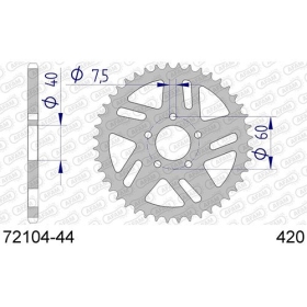 AFAM Aluminium Rear Sprocket 420 44 teeth KTM SX 50-65cc 98-09