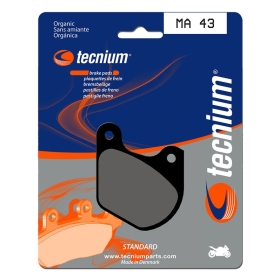 TECNIUM Street Organic Brake pads - MA43 Harley Davidson FLH / FLT / XLCH / XLS 1000-1340cc 78-83