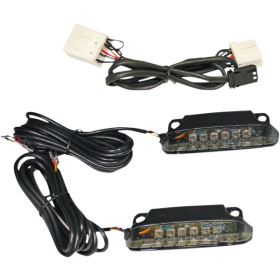 CUSTOM DYNAMICS Luggage Rack LED Light Bar Harley Davidson FLHR / FLHRC 1584-1800cc 06-13