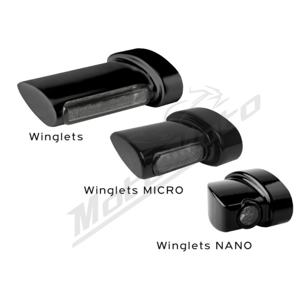HEINZ BIKES Micro Rear Fender Flasher Chrome 3in1 Harley Davidson FLD / FLHR / FLHT / FLHX / FLTRI / XL / XR 500/1977 93-24