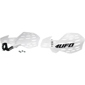 UFO Guardian 2 White Motocross Universal Handguard