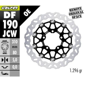 GALFER Front brake disc Kawasaki Z / ZX-6 / ZX-10 / ZZR 636-1400 06-13