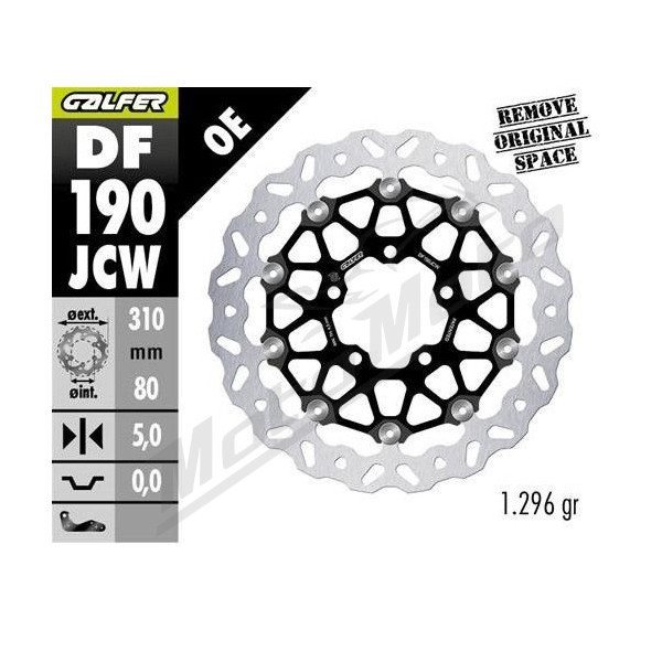 GALFER Front brake disc Kawasaki Z / ZX-6 / ZX-10 / ZZR 636-1400 06-13
