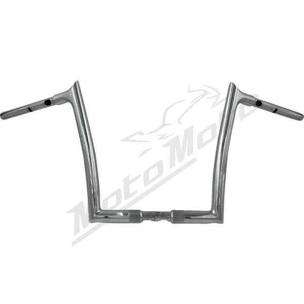 FAT BAGGERS INC. Pointed Top Vairas chromuotas 89x30.5cm Harley Davidson FLFBS / FLTRX / FXBR 1923-1977 23-26 