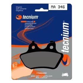TECNIUM Street Organic Brake pads - MA346 Harley Davidson Softail / Heritage / Fat Boy / Softail / Dyna 1450-1584cc 06-15