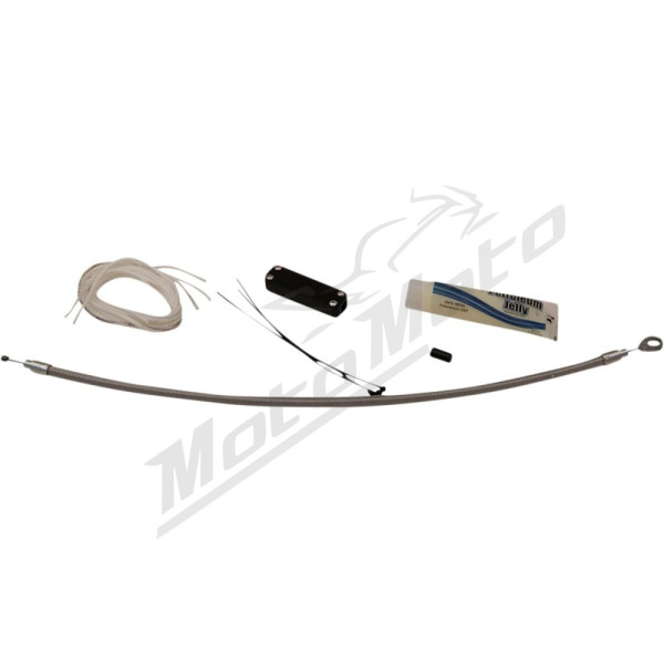 FAT BAGGERS INC. Control Installation Kit 25.5-30.5cm high handlebars Harley Davidson FLHTC / FLHTCU / FLHXXX 1584-1690cc 08-13
