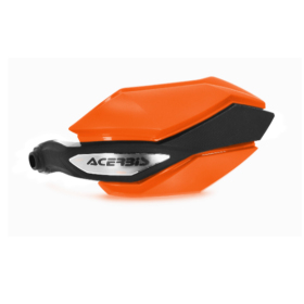 Acerbis Argon Hand Guards Honda / Triumph / Zontes 310-900cc 21-25 Black/Orange
