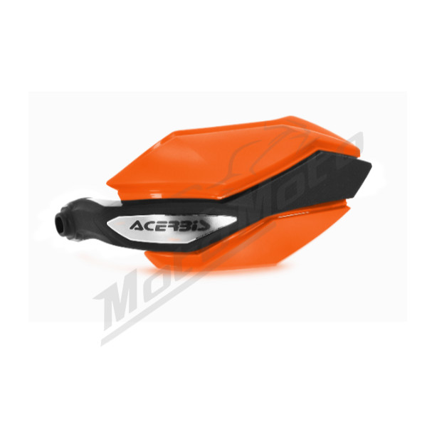Acerbis Argon Hand Guards Honda / Triumph / Zontes 310-900cc 21-25 Black/Orange