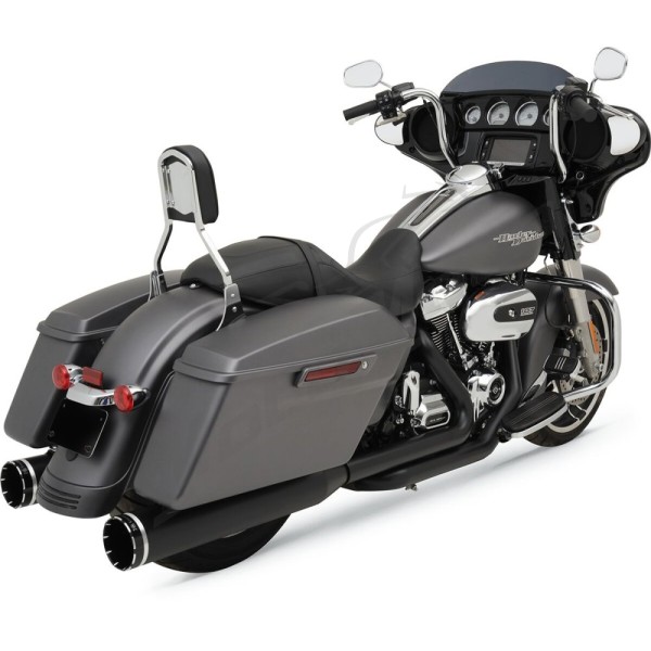 KHROME WERKS 2-into-2 Dominator Exhaust System Harley Davidson FLHFB / FLHR / FLHRXS / FLHT / FLHTCU / FLHTK / FLHX / FLHXS / FLTRU / FLTRX / FLTRXSE 1750-1977 17-24