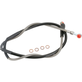 MOOSE OFFROAD Front Stainless Steel Braided Brake Line GasGas / Husqvarna / KTM 125-525cc 00->