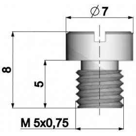 Carburetor jet POLINI M5