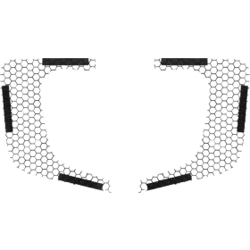 KLOCK WERKS Fairing Vent Screen INDIAN CHALLENGER/PURSUIT 108 20-25