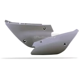Polisport side covers Kawasaki KX 85/100cc 01-13 White