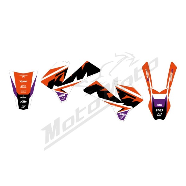 BLACKBIRD RACING Dream 5 Graphic Kit KTM SX 85cc 06-12