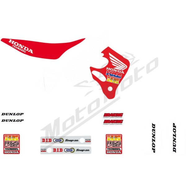 TECNOSEL Graphics KIT Honda CR R 125-250cc 92-94