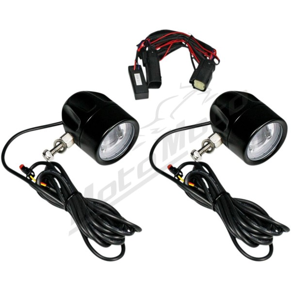 CUSTOM DYNAMICS ProBEAM® LED Halo Fog Lamps Harley Davidson FLHRSE5 / FLHXSE 1800cc 10-13