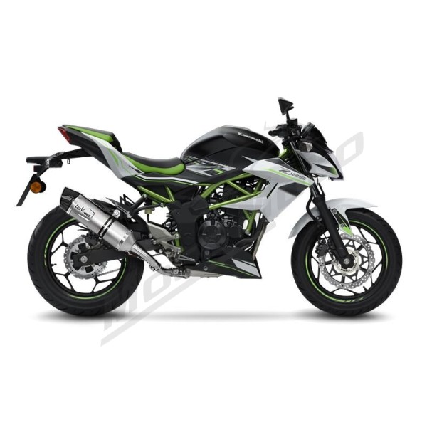 LEOVINCE LV One Evo Stainless Steel Slip-On Muffler KAWASAKI Z 125 19-24/NINJA 125 19-24