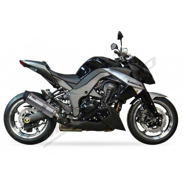 IXIL Hexoval Extrem Carbon Fiber/Aluminum Silencers Kawasaki Z 1000 10-20
