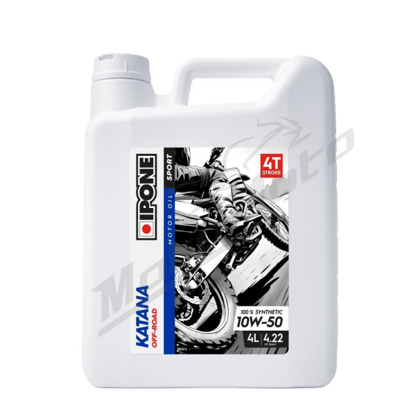 IPONE KATANA OFF ROAD 10W50 synthetic oil 4T 4L