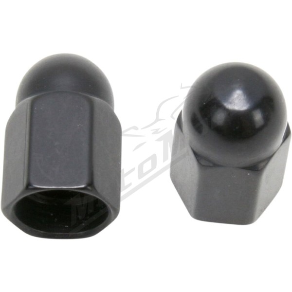 BARNETT Custom Valve Stem Cap Black 2pcs