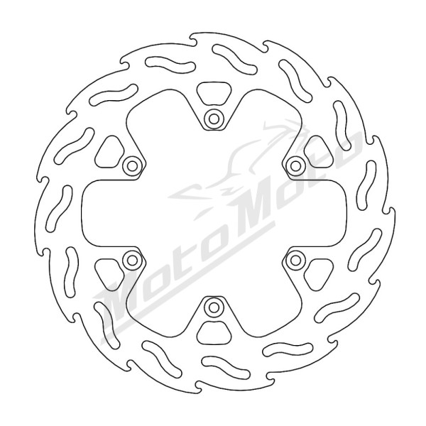 Moto master galinis stabdžių diskas 240mm Flame KTM / Beta 250-500 11-20