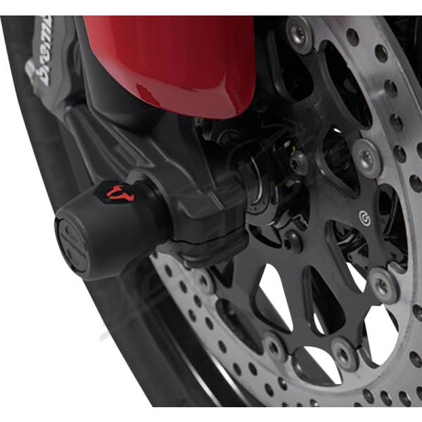 SW-MOTECH Front Axle Slider Ducati Hypermotard / Multistrada 950-1200 21-24
