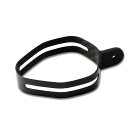 AKRAPOVIC Muffler Clamp Carbon Fiber Kawasaki ER-6 / EX 650 12-16