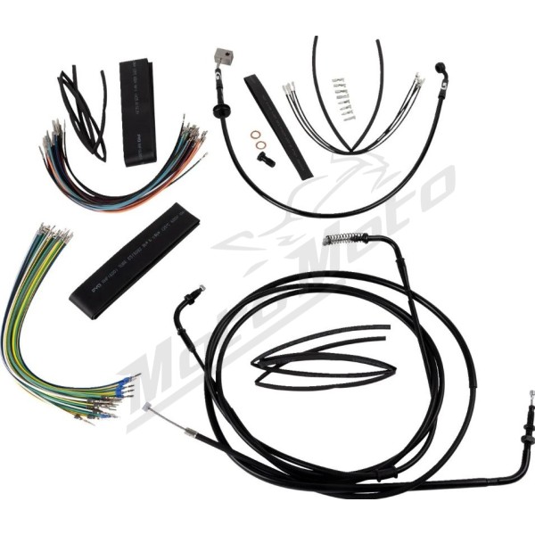 BURLY BRAND Ape Hanger handlebars Cables / Brake Lines / Wires Extension Kit HONDA CMX 1100cc 2021-2024