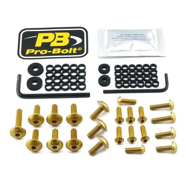 PRO BOLT Aluminium Fairing Bolt Kit for Honda CBR 1000cc 17-19