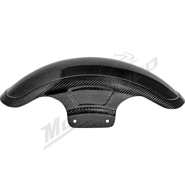 SADDLEMEN Carbon Fiber Front Fender Gloss Harley Davidson FLHXSE / FLHXU / FLTRX / FLTRXSE 1923-1977 23-25