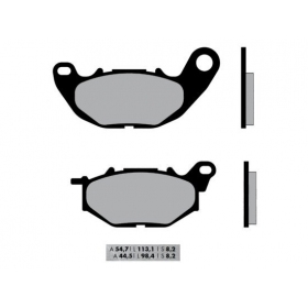 Brake pads NOVASCOOT FT3175 / MCB878 STANDARD