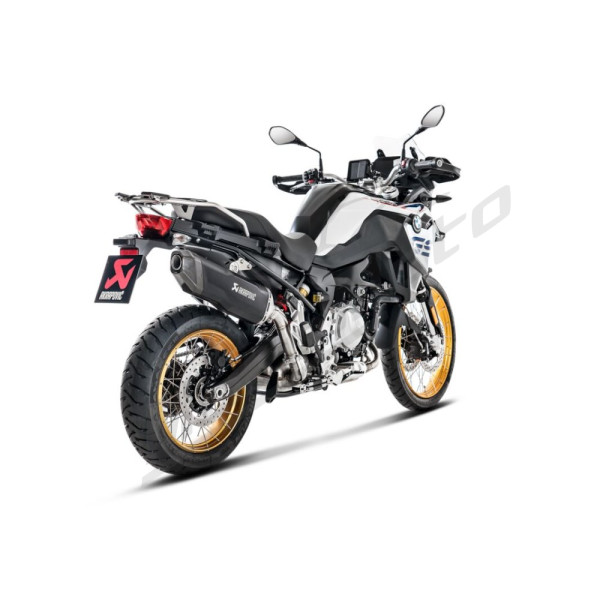 AKRAPOVIC Slip-on Line Muffler titanium / carbon fiber / stainless steel BMW F 750-850 18-26