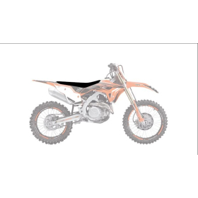 Blackbird Racing Pyramid Sėdynės Užvalkalas Honda CRF 250-450cc 21-> Juodas