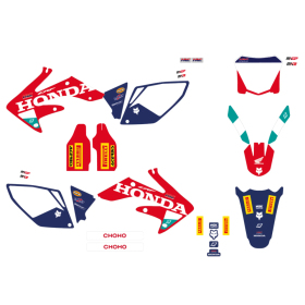 Blackbird Racing Replica Team Grafikos kompl. Honda CRF 250cc 04-09