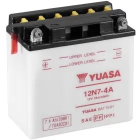 YUASA Battery Conventional without Acid Pack - 12N7-4A 12V 7.4Ah