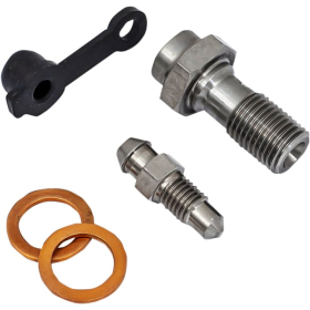 GOODRIDGE Banjo Bolt with Bleed Nipple M10