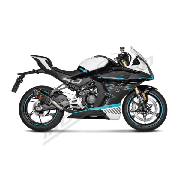 AKRAPOVIC Slip-On Duslintuvas anglies pluoštas CF Moto NK / SR / S 450 23-26