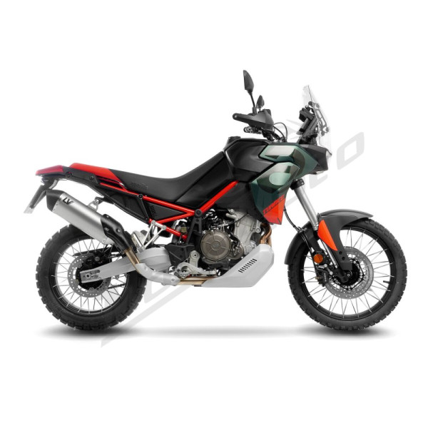 LEOVINCE LV-14 Stainless Steel / Carbon Fiber Slip-On Muffler Aprilia Tuareg 660 22-26