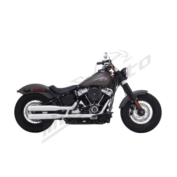RINEHART RACING 3,5'' dvigubi užmaunami duslintuvai Harley Davidson FLFB / FLFBS / FLSL / FXLR / FXLRS 1750-1923 18-24