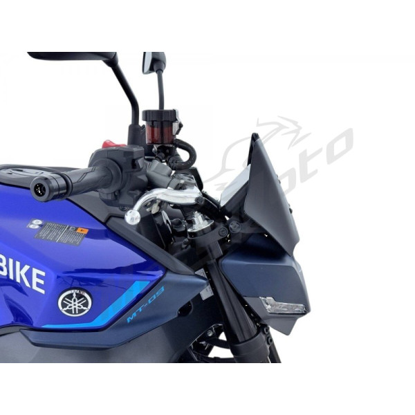 WRS Sport Priekinis stiklas Juodas Matinis Yamaha MT-09 900cc 24-25