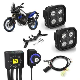 DENALI DialDim D4 Papildomų žibintų kompl. Yamaha Tenere 700 19-22