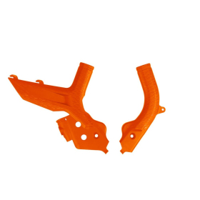UFO Orange Frame Guards KTM SX 85cc 18-25