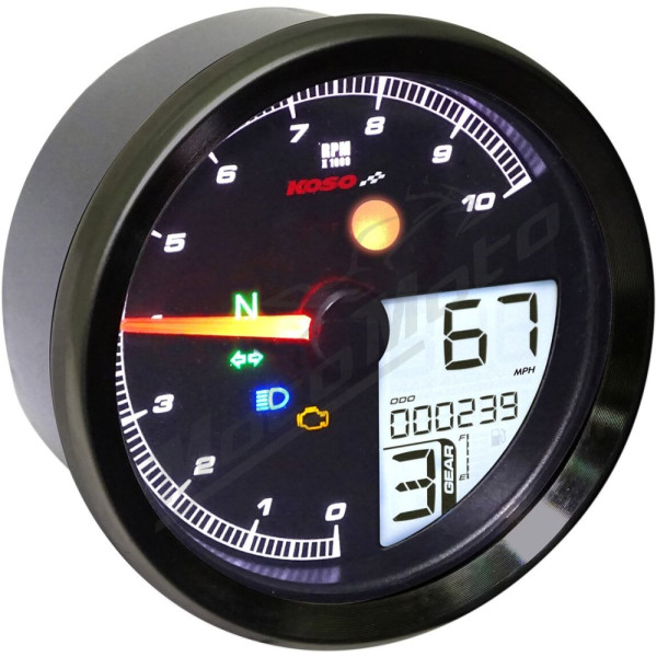 KOSO NORTH AMERICA TNT-04 Multifunction Meter 83,8 mm